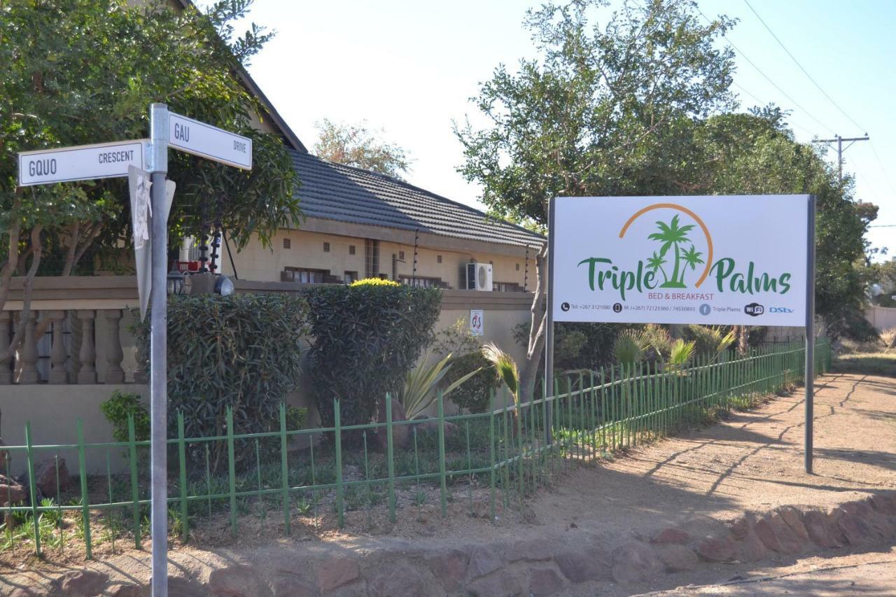 Triple Palms Bed And Breakfast Gaborone Dış mekan fotoğraf